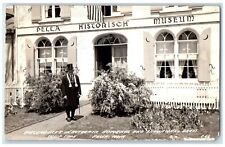 1939 Burgemeister In Authentic Traditional Dress Pella IA RPPC Photo Postcard picture