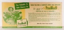 PreeWeen Sweet Milk Replacer Security Food Company Mailer Advertisement picture