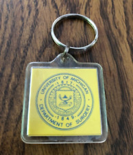 Vintage Keychain University Of Michigan Dept Of Surgery Burn Center picture