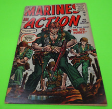 Marines in Action #3 FN- 5.5 Golden Age Atlas War Comic 1955 Korean War picture