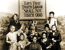 1901 Lips That Touch Liquor Prohibition Vintage Old Photo drunk 11 x 17 Reprint picture