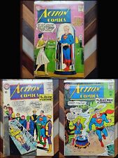 Action Comics #256 318 324 (DC 1959-65) Silver Age Superman/Lex Luthor/Supergirl picture