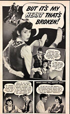 1943 Colgate Ribbon Dental Cream Teeth Sparkle Roller Skaters Vintage Print Ad picture