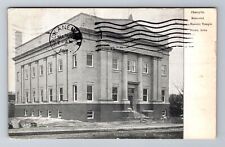 Boone IA-Iowa, Champlin Memorial Masonic Temple, Antique Vintage c1908 Postcard picture