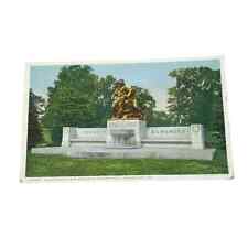 Postcard Alfred Benjamin Memorial Swope Pk Kansas City MO Fred Harvey c1936 A554 picture