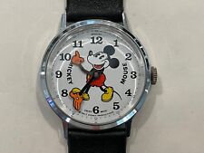 Vintage Bradley Mickey Mouse Fat Boy Watch 47 - EXE - Runs picture