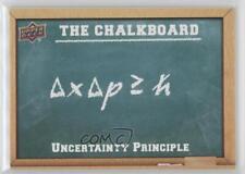 2022 Upper Deck Cosmic The Chalkboard Uncertainty Principle #CB-8 7l6 picture