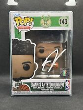 Giannis Antetokounmpo Signed Autographed Funko Pop #143 PSA/DNA Authenticated picture