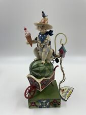 2009 Jim Shore Summer's Delights Cat Figurine on a Watermelon Cart 4017423 picture