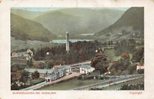 Ireland Glendalough Co Early Aerial View Postcard picture