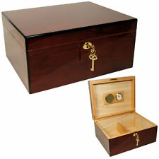 Cuban Crafters Amor 425 Cigar Humidor High Gloss Rosewood  picture