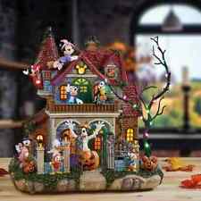 Disney Haunted Party House with Lights Music Halloween 2024 plays haunting music picture