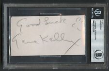 Gene Kelly signed autograph auto 2x3.5 cut Actor Singin' in the Rain BAS Slabbed picture
