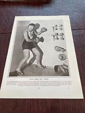 Anna May Wong Actress Boxing Exercise The Tatler 1928 picture