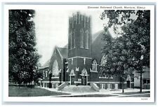 c1940's Ebenezer Reformed Church Exterior Morrison Illinois IL Unposted Postcard picture