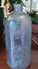 Vintage 2 Liter Glass Reagent Bottle picture