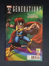 GENERATIONS: THE UNWORTHY THOR & THE MIGHTY THOR #1 (2017) NM- 1:10 Incentive picture