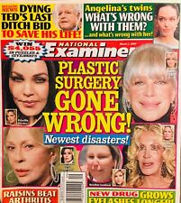 National Examiner March 2nd 2009 Plastic Surgery Gone Wrong picture