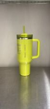 STARBUCKS STANLEY LIME GREEN 40 OUNCE SUMMER TUMBLER-NEW picture