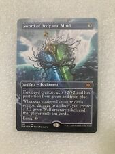 Magic 2020 MTG 2XM 363 Non-Foil Sword of Body and Mind Double Masters BORDERLESS picture