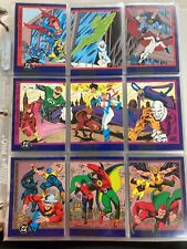 1993 DC Skybox Cosmic Teams 150 Base Set Complete + 3 Holos picture