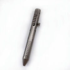 Hot Titanium Alloy CNC Pocket Bolt Action Ball Pen PoratbleSignaturePenM22Refill picture
