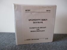 1969 US ARMY NASA MSFC ELEMENTS AIRCRAFT MISSILE PROPULSION ENGINEERING HANDBOOK picture