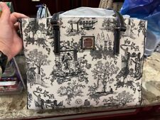 2024 Disney Parks Dooney & Bourke Sketch The Haunted Mansion Tote Bag Purse New picture