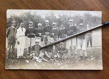 Antique 1910s Canadian Lacrosse Team Photo Athletes picture