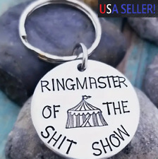 Ringmaster Of The Sh*t Show, Keychain, Funny Gift, Circus picture