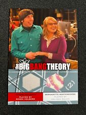 2012 Big Bang Theory Bernadette Racuh Howard Helberg DM06 Dual Patch Card AA picture