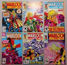 Warlock and the Infinity Watch 1 2 3 4 5 6  Lot Marvel Comic 1991  picture