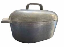 Magnalite Oval Dutch Oven Roaster Pan With Lid Vintage 4.5 Qts. 12.5x8x4 picture