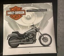 2009 HARLEY-DAVIDSON MOTORCYCLES 16-MONTH CALENDAR picture