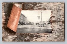 1906. DOVER, NH. FRANKLIN SQUARE. POSTCARD U27 picture