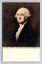 c1904-1920s RPPC Postcard Portrait of George Washington by Gibert Stuart Cyko picture