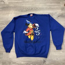 Vintage Disney 25th Anniversary Sweater 1996 Mickey Mouse Disney World Sz XL picture
