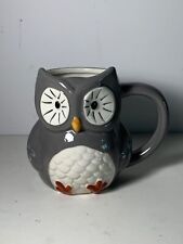 Target Threshold Stoneware Gray Owl Mug 4.5 in. picture