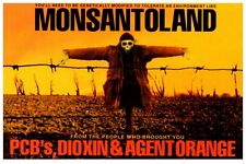 MONSANTOLAND Genetically Modified To Tolerate Anti Monsanto Propaganda Postcard picture
