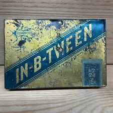 Vintage IN-B-Tween Cigarritos Tin - Copyright 1914 - Empty - Collectors Item picture