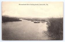 Postcard Shenandoah River Looking South Berryville Virginia VA picture