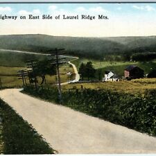 c1910s Pennsylvania Laurel Ridge Lincoln Highway Postcard Litho Photo PA Vtg A16 picture