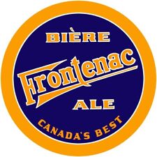 Frontenac Beer - Canada's Best NEW Steel Bar Sign: 24