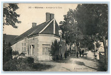 c1910 Avenue From The Station Gievres Loir-et-Cher France Antique Postcard picture