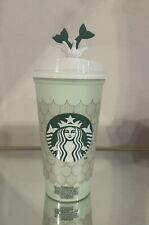 Starbucks Coffee Siren Tail Stopper 2022 Mermaid Tail For  Reusable Cups Mexico picture
