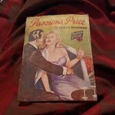 Passions Price Violet Marsden Popular Fiction british pulp digest 1940s ? picture