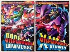 Onslaught: X-Men 1 / Marvel Universe 1 Evolution 1996 Adam Kubert Cover Set of 2 picture