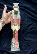 Egyptian Ancient Sobek Pharaonic Antiques God of Crocodiles and Nile Rare BC picture