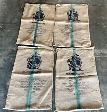 Assorted Burlap Jute Coffee Bean Bags Sacks-Buy 1 or More *See Pics/Description picture