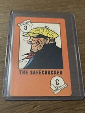 1941 WHITMAN DICK TRACY 🎥 PLAYING CARD GAME THE SAFECRACKER PLAYING CARD RARE picture
